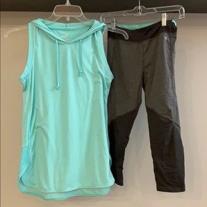 TWO PIECE SUPER CUTE & SOFT ATHLETIC OUTFIT